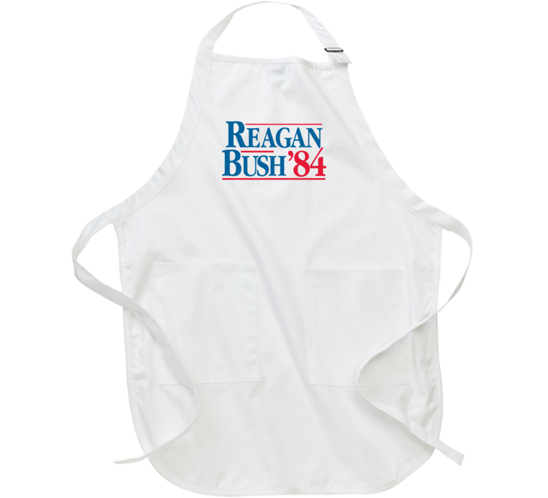 Reagan Bush 84 Usa President Election Sign Apron Reagan Bush 84 Usa President Election Sign Apron