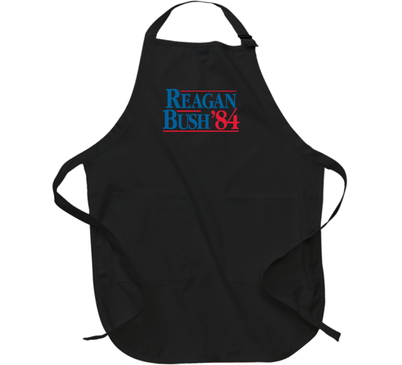 Reagan Bush 84 Usa President Vote Election Sign Apron Reagan Bush 84 Usa President Vote Election Sign Apron