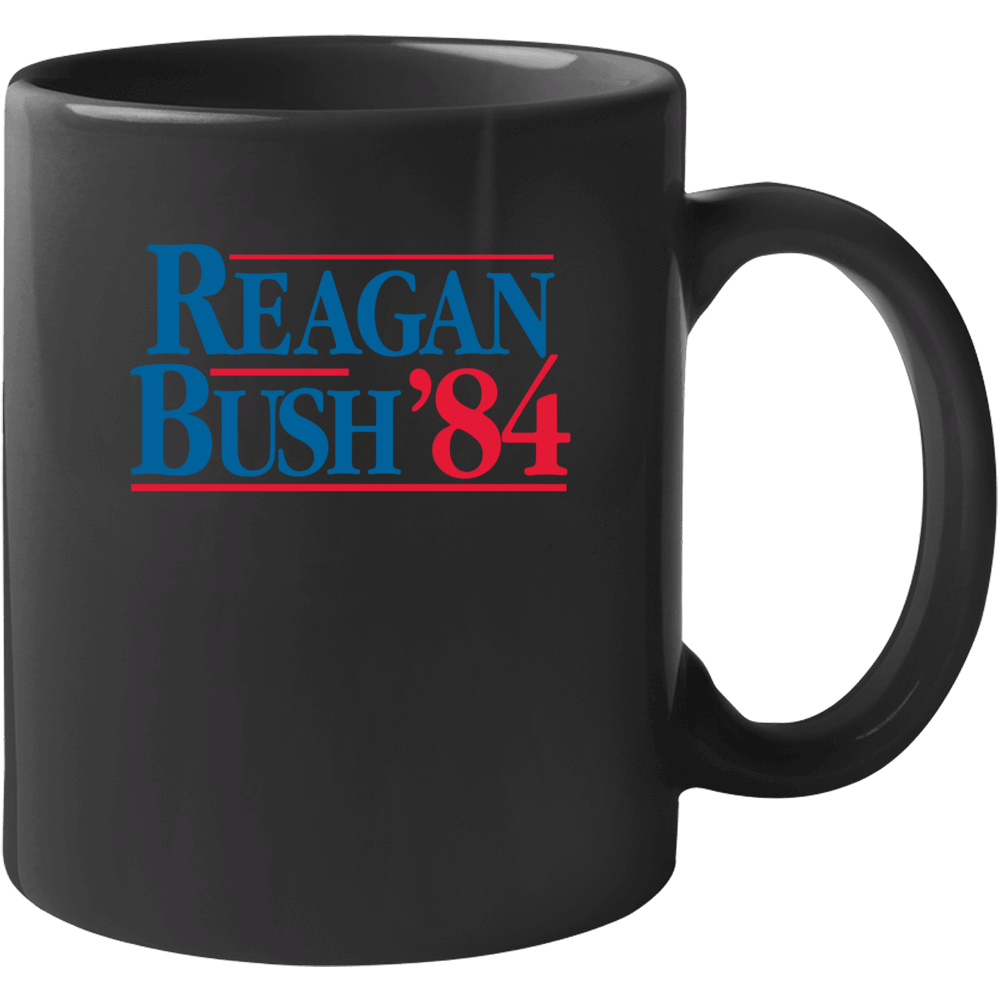 Reagan Bush 84 Usa President Vote Election Sign Mug Reagan Bush 84 Usa President Vote Election Sign Mug