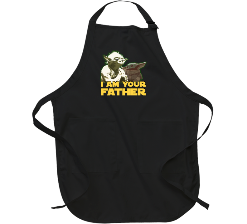 I Am Your Father Baby Yoda Kid Child Star Wars Fan Parody Apron I Am Your Father Baby Yoda Kid Child Star Wars Fan Parody Apron