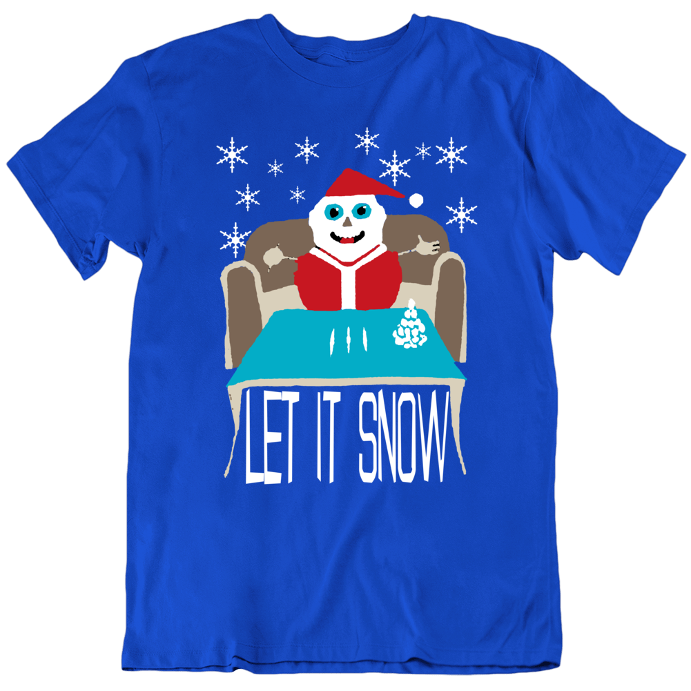 Let It Snow Cocaine Christmas Parody Walmart T Shirt Let It Snow Cocaine Christmas Parody Walmart T Shirt