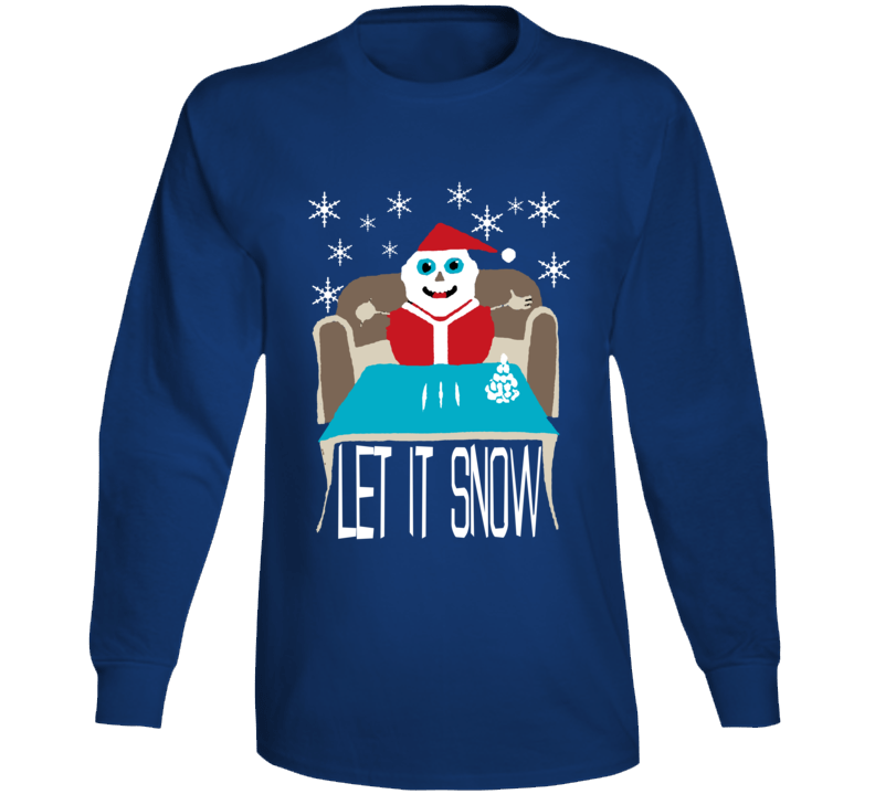 Let It Snow Cocaine Christmas Parody Walmart Long Sleeve Let It Snow Cocaine Christmas Parody Walmart Long Sleeve