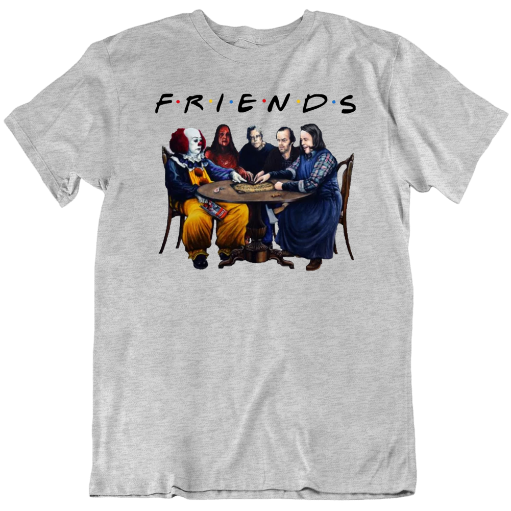 Stephen King Friends Funny Horror Fan Parody T Shirt Stephen King Friends Funny Horror Fan Parody T Shirt