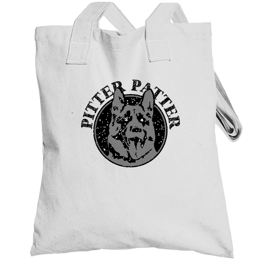 Pitter Patter Funny Totebag Pitter Patter Funny Totebag
