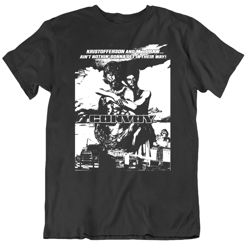 Convoy Kris Kristofferson Trucker 70s Movie Fan T Shirt Convoy Kris Kristofferson Trucker 70s Movie Fan T Shirt