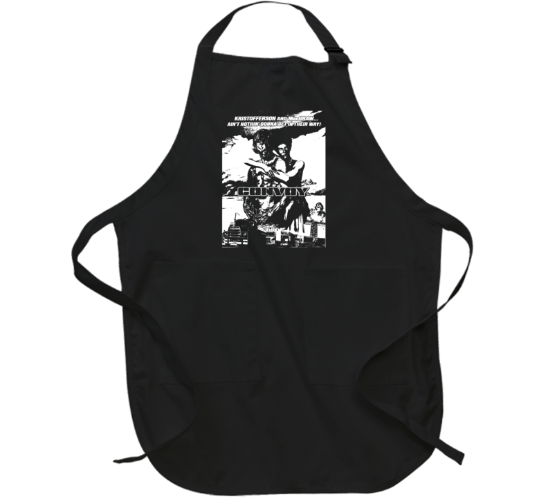 Convoy Kris Kristofferson Trucker 70s Movie Fan Apron Convoy Kris Kristofferson Trucker 70s Movie Fan Apron
