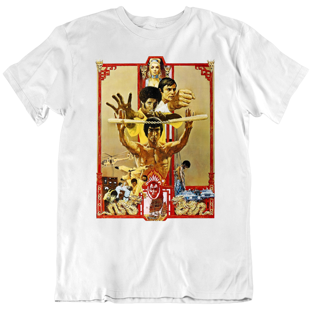 Enter The Dragon 1973 Bruce Lee Kung Fu Hong Kong Action Movie Fan T Shirt Enter The Dragon 1973 Bruce Lee Kung Fu Hong Kong Action Movie Fan T Shirt