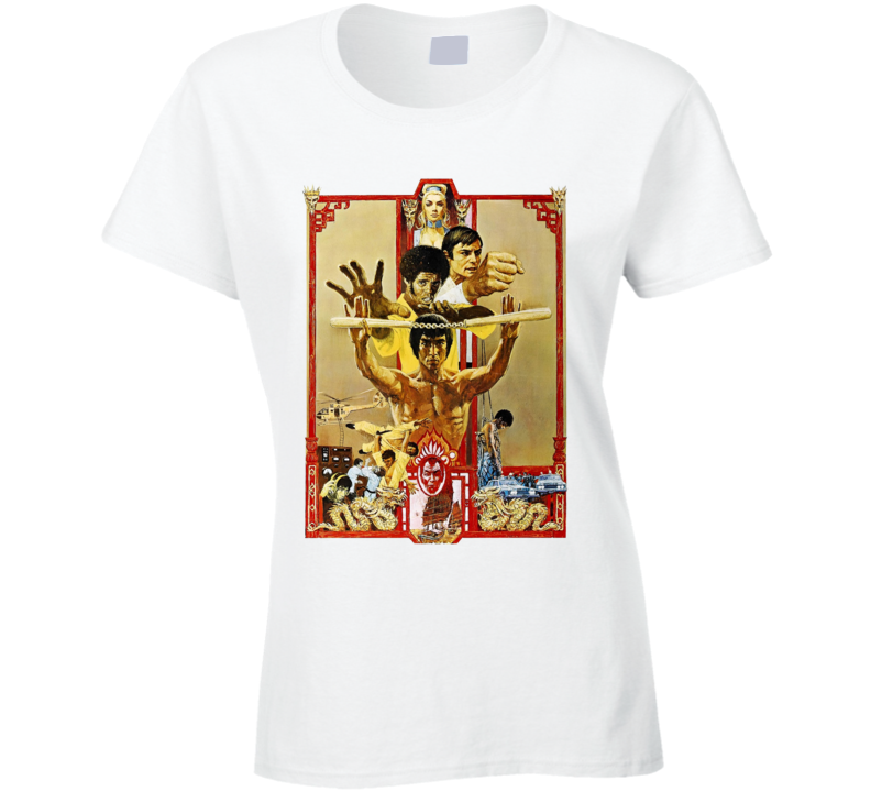 Enter The Dragon 1973 Bruce Lee Kung Fu Hong Kong Action Movie Fan Ladies T Shirt Enter The Dragon 1973 Bruce Lee Kung Fu Hong Kong Action Movie Fan Ladies T Shirt