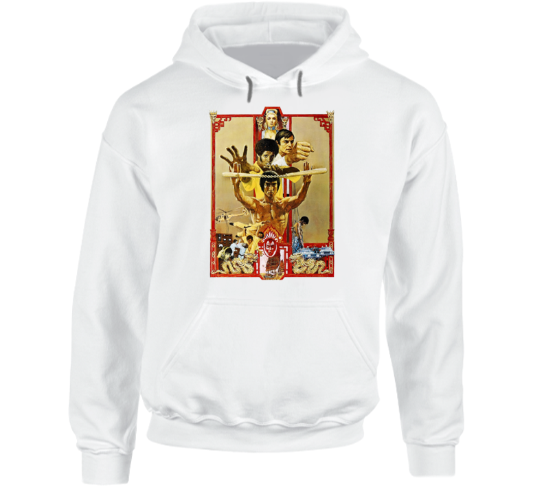 Enter The Dragon 1973 Bruce Lee Kung Fu Hong Kong Action Movie Fan Hoodie Enter The Dragon 1973 Bruce Lee Kung Fu Hong Kong Action Movie Fan Hoodie