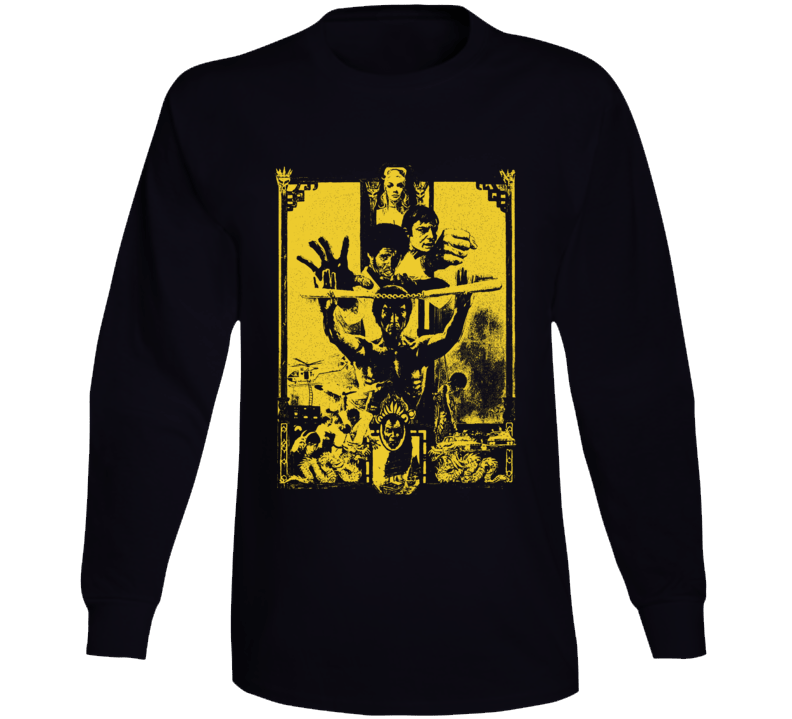 Enter The Dragon 1973 Bruce Lee Kung Fu Hong Kong Movie Fan Long Sleeve Enter The Dragon 1973 Bruce Lee Kung Fu Hong Kong Movie Fan Long Sleeve
