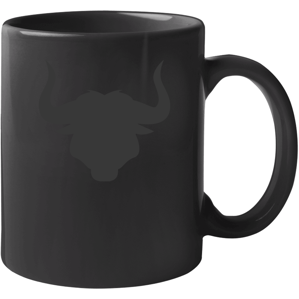 Bull Horns Trending Funny Steer Fan Mug Bull Horns Trending Funny Steer Fan Mug
