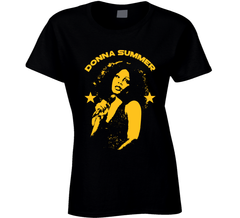 Donna Summer Icon Singer Legend Disco 70s Fan Ladies T Shirt Donna Summer Icon Singer Legend Disco 70s Fan Ladies T Shirt