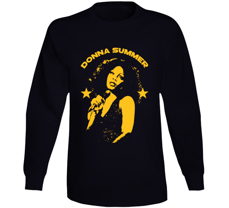 Donna Summer Icon Singer Legend Disco 70s Fan Long Sleeve Donna Summer Icon Singer Legend Disco 70s Fan Long Sleeve