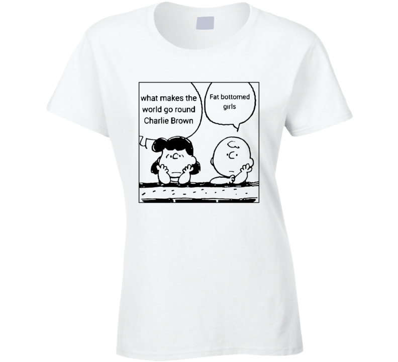 Peanuts Charlie Brown Parody Funny Cartoon Ladies T Shirt Peanuts Charlie Brown Parody Funny Cartoon Ladies T Shirt