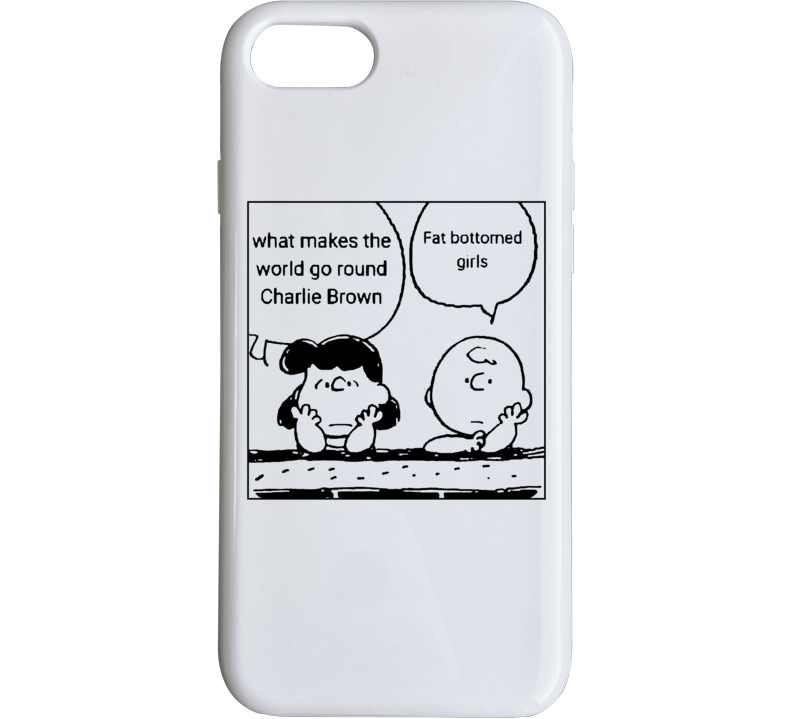 Peanuts Charlie Brown Parody Funny Cartoon Phone Case Peanuts Charlie Brown Parody Funny Cartoon Phone Case