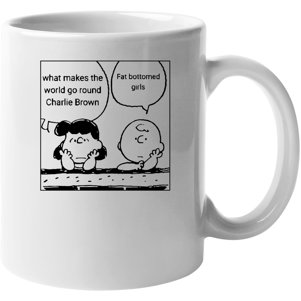Peanuts Charlie Brown Parody Funny Cartoon Mug Peanuts Charlie Brown Parody Funny Cartoon Mug