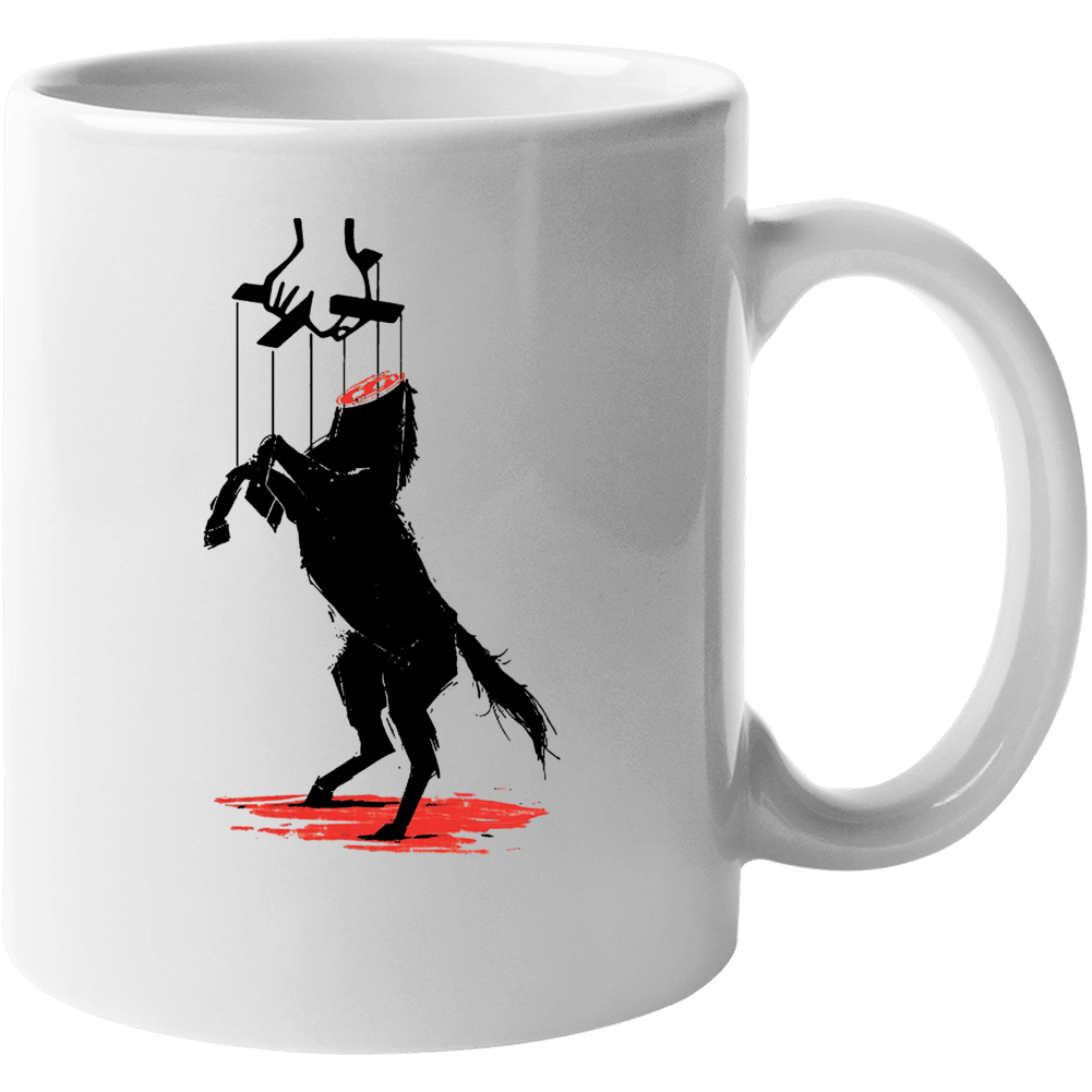 Godfather Horse Gangster Mob Movie Fan Mug Godfather Horse Gangster Mob Movie Fan Mug