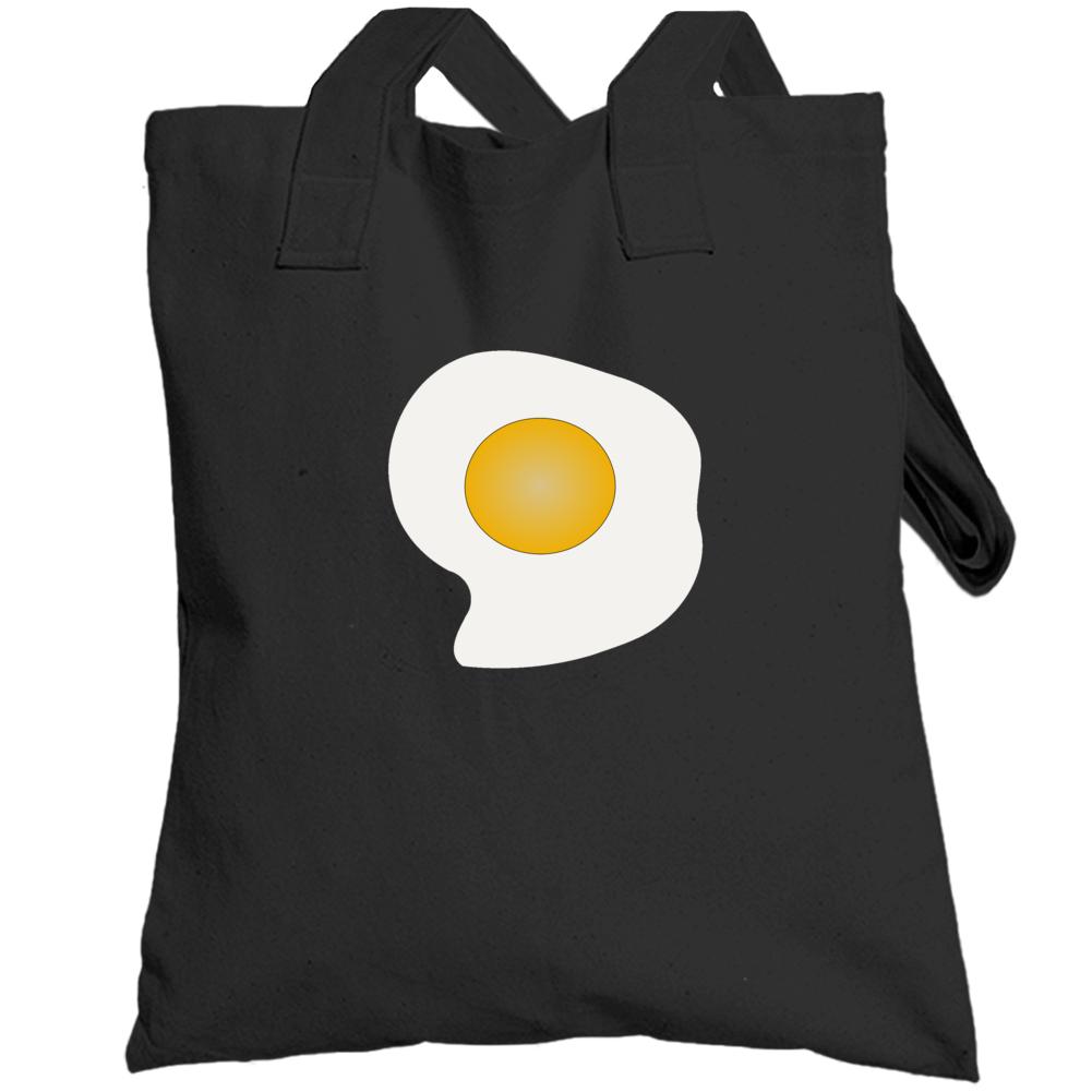 Egg Food Breakfast Funny Parody Foodie Totebag Egg Food Breakfast Funny Parody Foodie Totebag