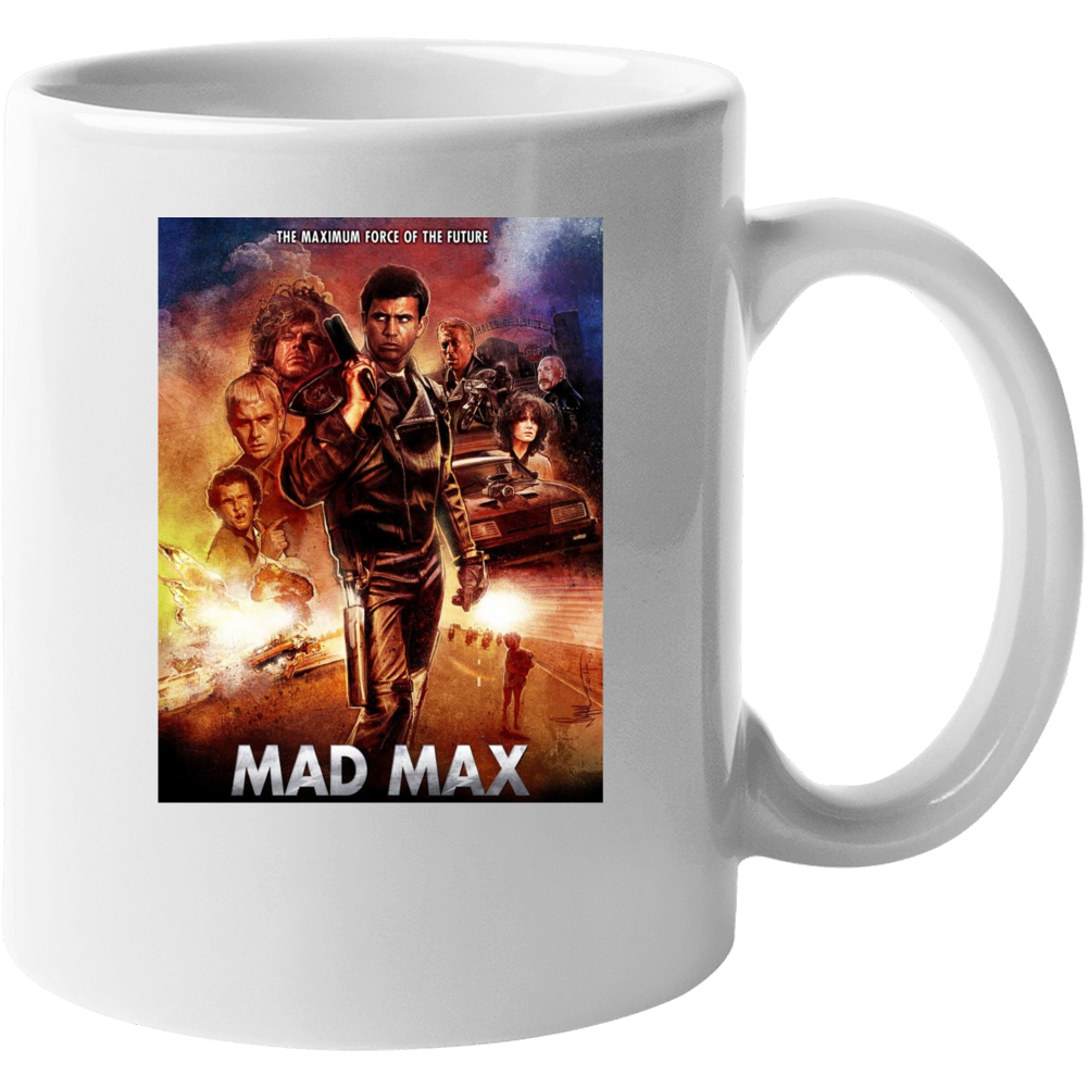 Mad Max Classic Cult Film Mel Gibson Fan Mug Mad Max Classic Cult Film Mel Gibson Fan Mug