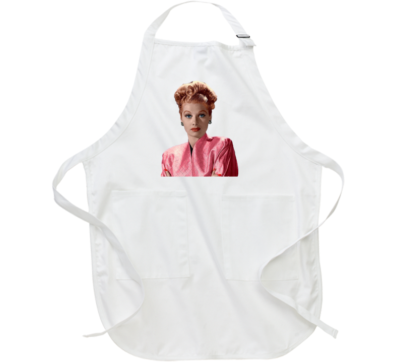 Lucille Ball I Love Lucy Icon Tv Actress Fan Apron Lucille Ball I Love Lucy Icon Tv Actress Fan Apron