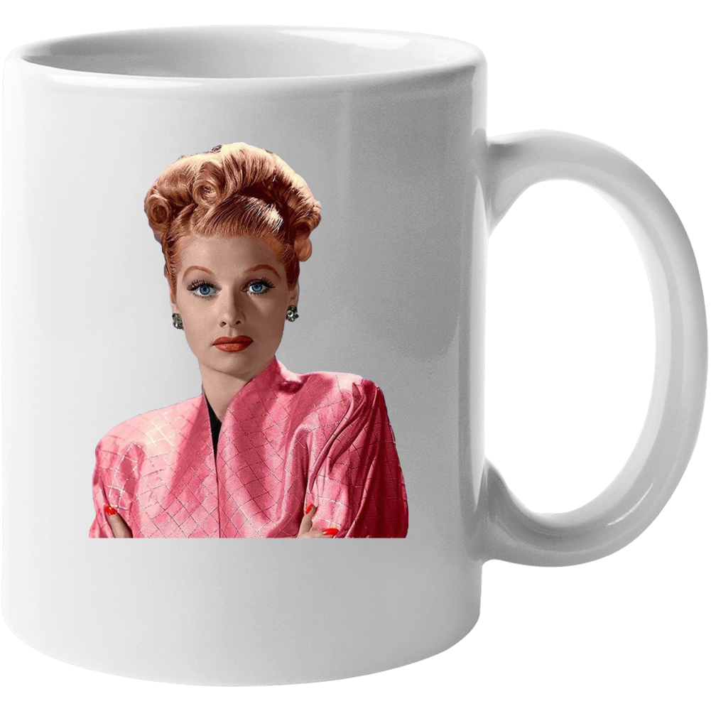 Lucille Ball I Love Lucy Icon Tv Actress Fan Mug Lucille Ball I Love Lucy Icon Tv Actress Fan Mug