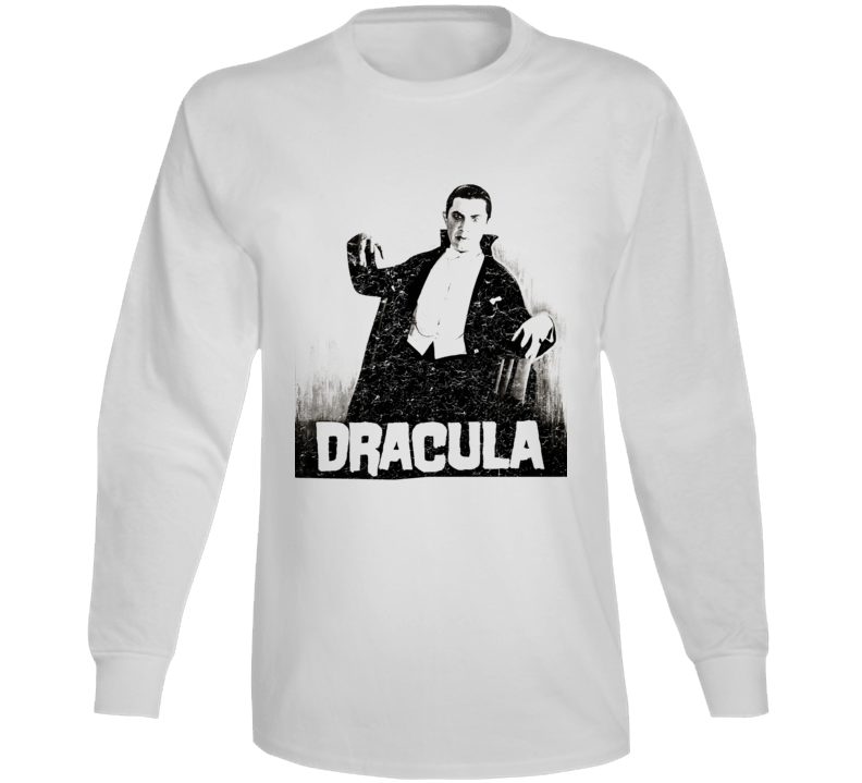 Dracula 1931 Bela Lugosi Vampire Horror Long Sleeve Dracula 1931 Bela Lugosi Vampire Horror Long Sleeve