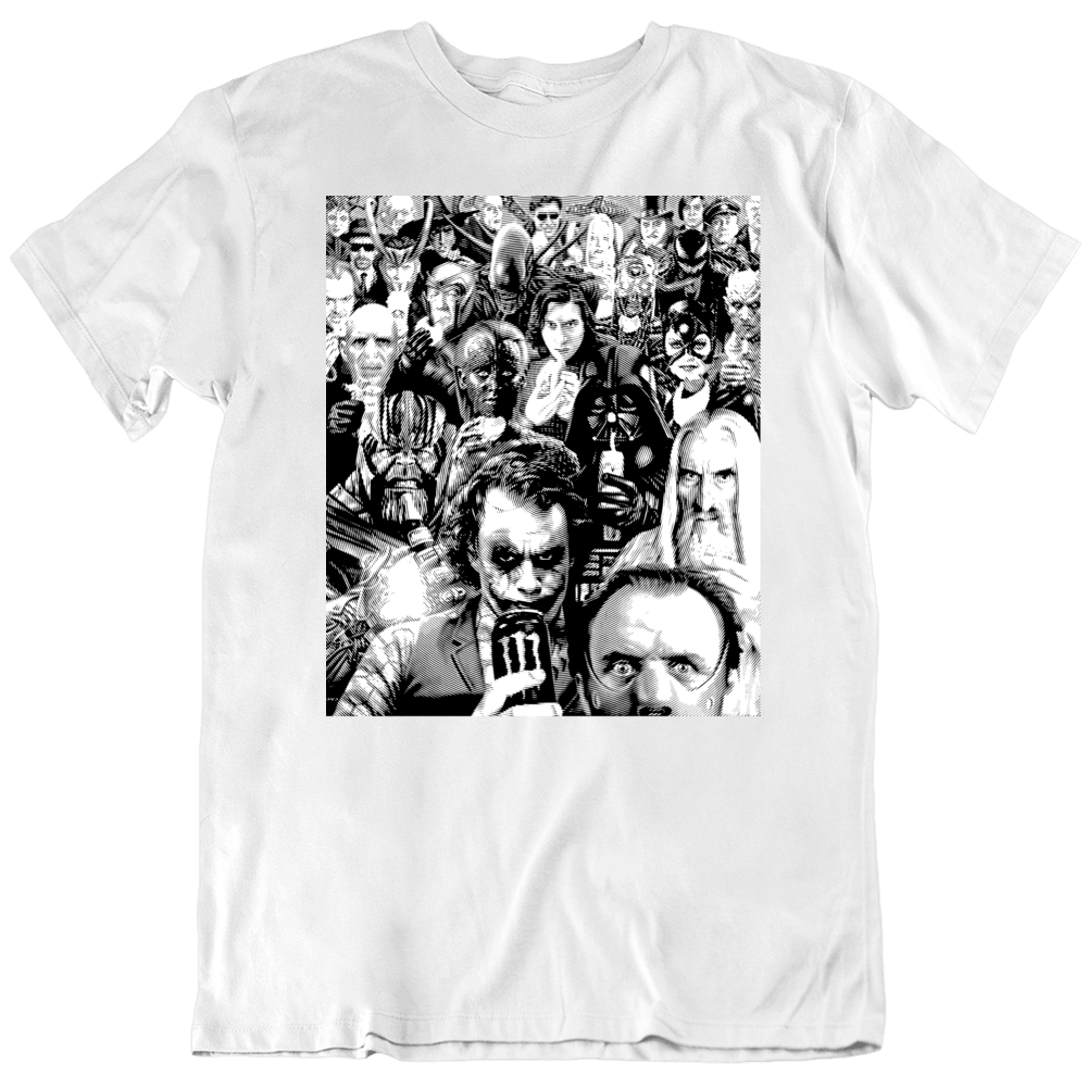 Super Heroes Villains Funny Parody Fan T Shirt Super Heroes Villains Funny Parody Fan T Shirt