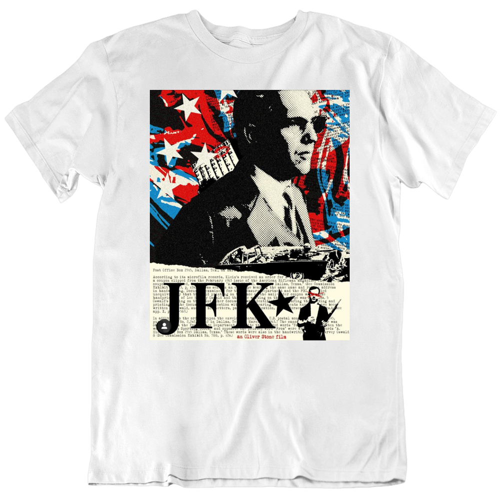 Jfk Oliver Stone Movie Kevin Costner Fan T Shirt Jfk Oliver Stone Movie Kevin Costner Fan T Shirt