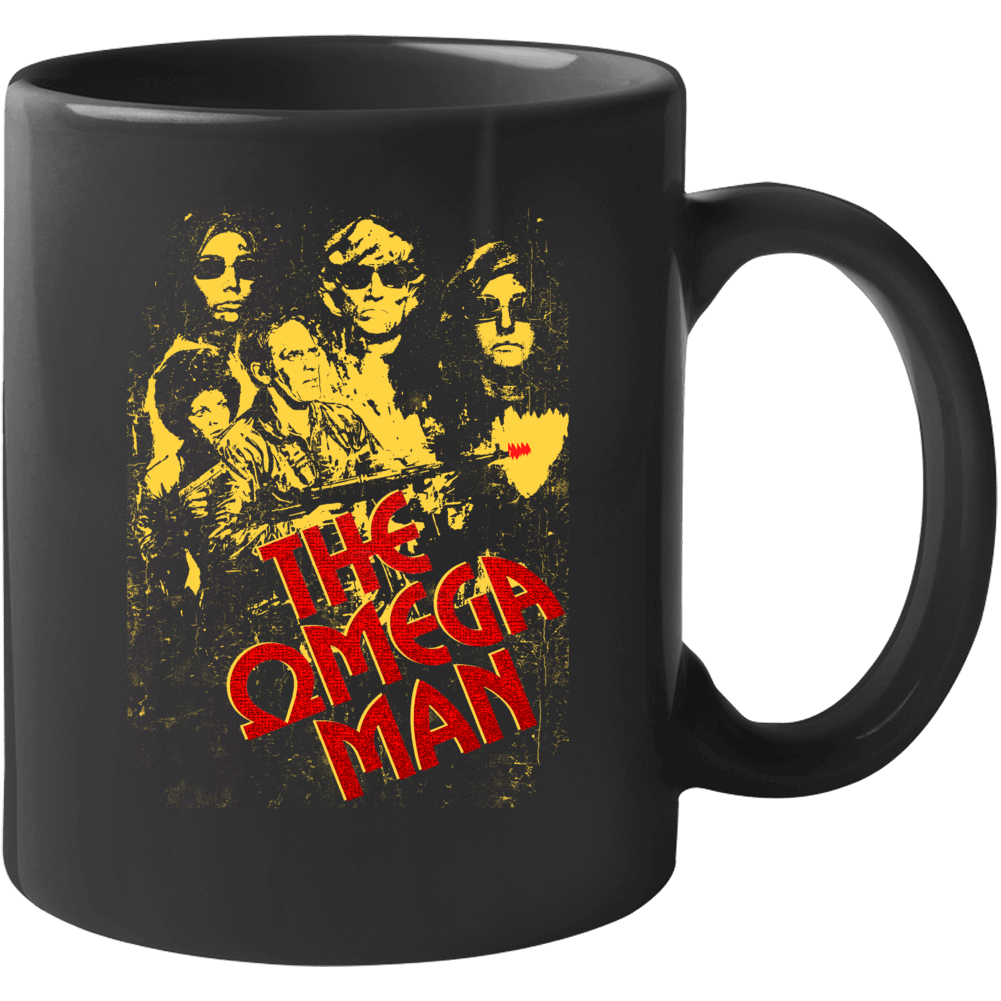 Omega Man Charlton Heston 70s Classic Movie Fan Mug Omega Man Charlton Heston 70s Classic Movie Fan Mug