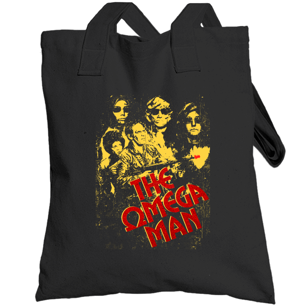 Omega Man Charlton Heston 70s Classic Movie Fan Totebag Omega Man Charlton Heston 70s Classic Movie Fan Totebag
