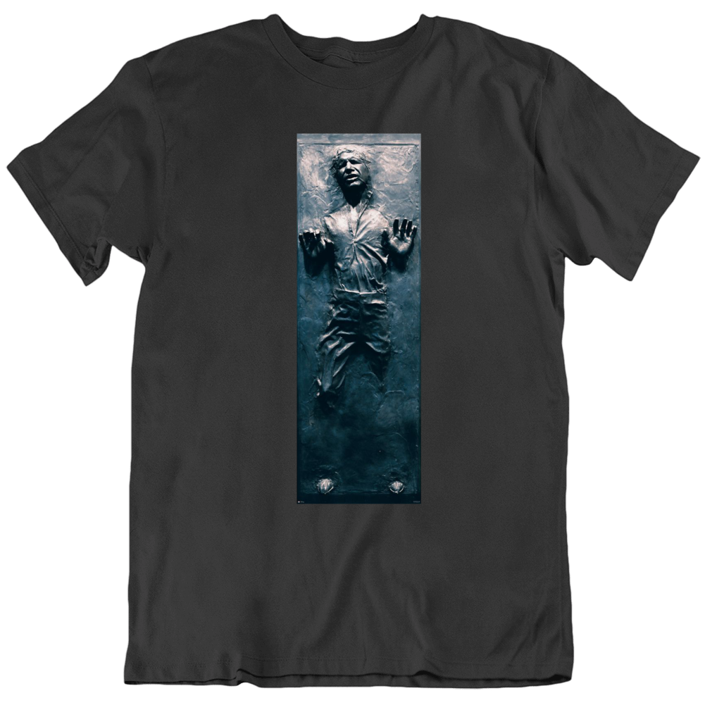 Han Solo Carbonite Star Wars Empire Strikes Back Movie Fan T Shirt Han Solo Carbonite Star Wars Empire Strikes Back Movie Fan T Shirt
