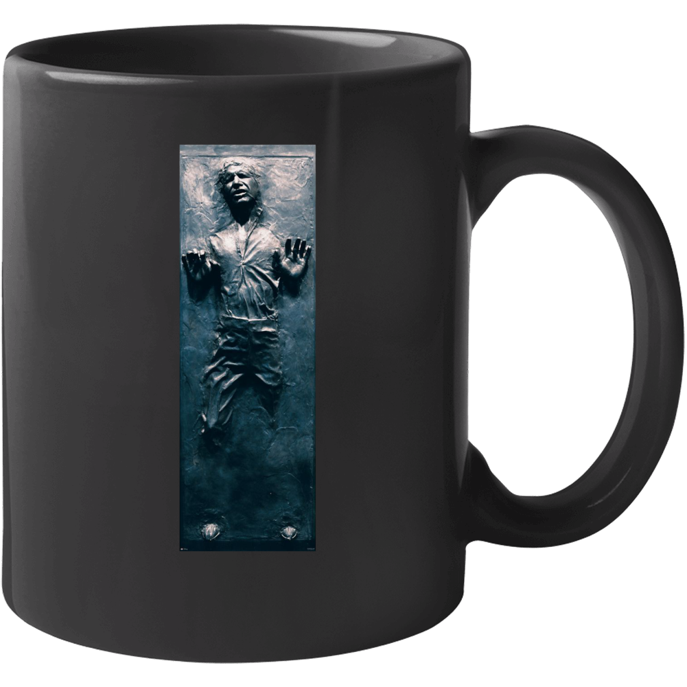 Han Solo Carbonite Star Wars Empire Strikes Back Movie Fan Mug Han Solo Carbonite Star Wars Empire Strikes Back Movie Fan Mug