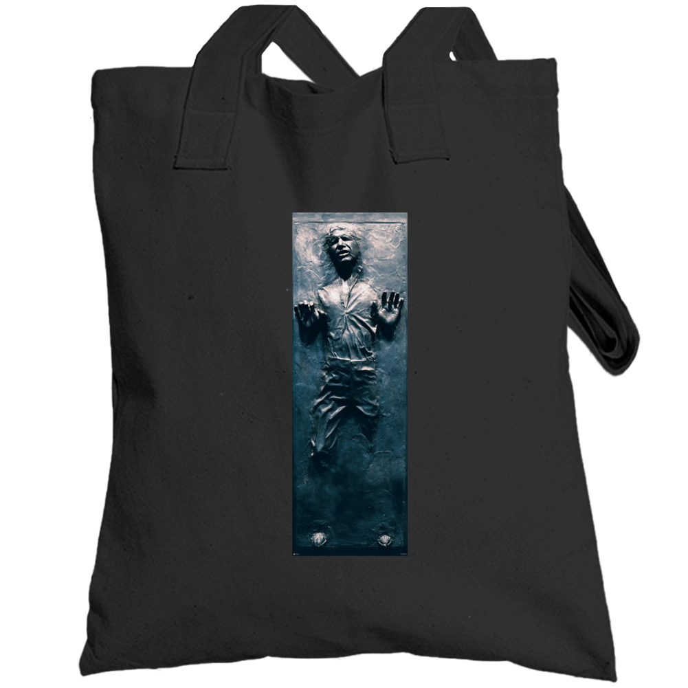 Han Solo Carbonite Star Wars Empire Strikes Back Movie Fan Totebag Han Solo Carbonite Star Wars Empire Strikes Back Movie Fan Totebag