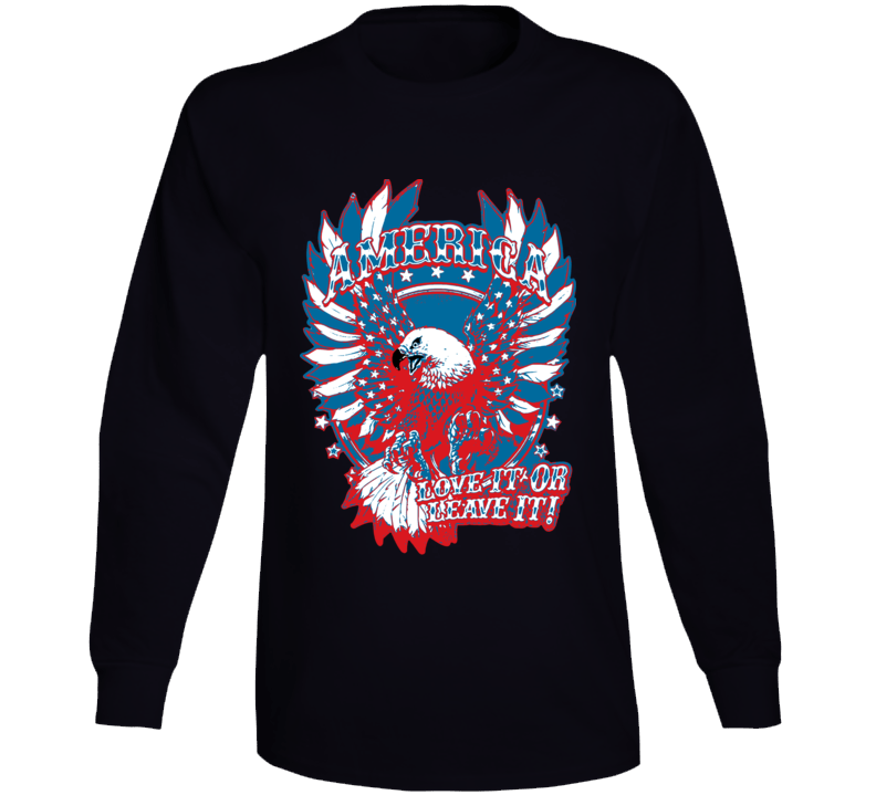 American Pride Freedom Love It Eagle Usa Long Sleeve American Pride Freedom Love It Eagle Usa Long Sleeve