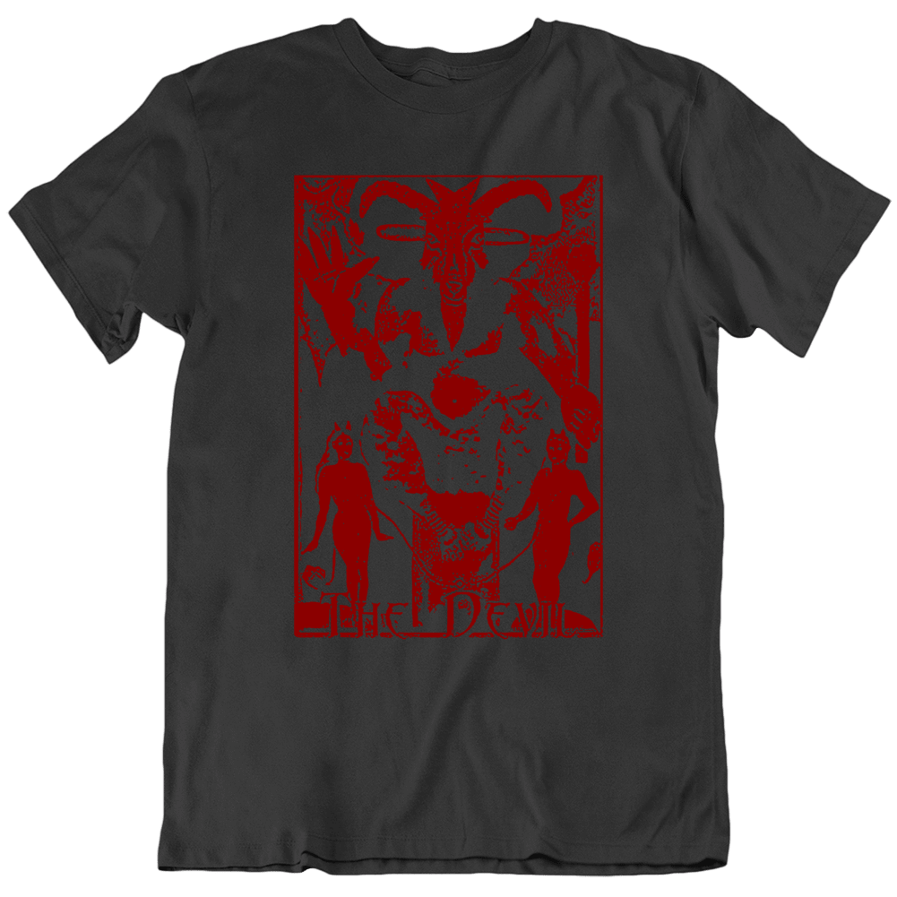 Devil Tarot Card 666 Satan Lucifer Cult T Shirt Devil Tarot Card 666 Satan Lucifer Cult T Shirt