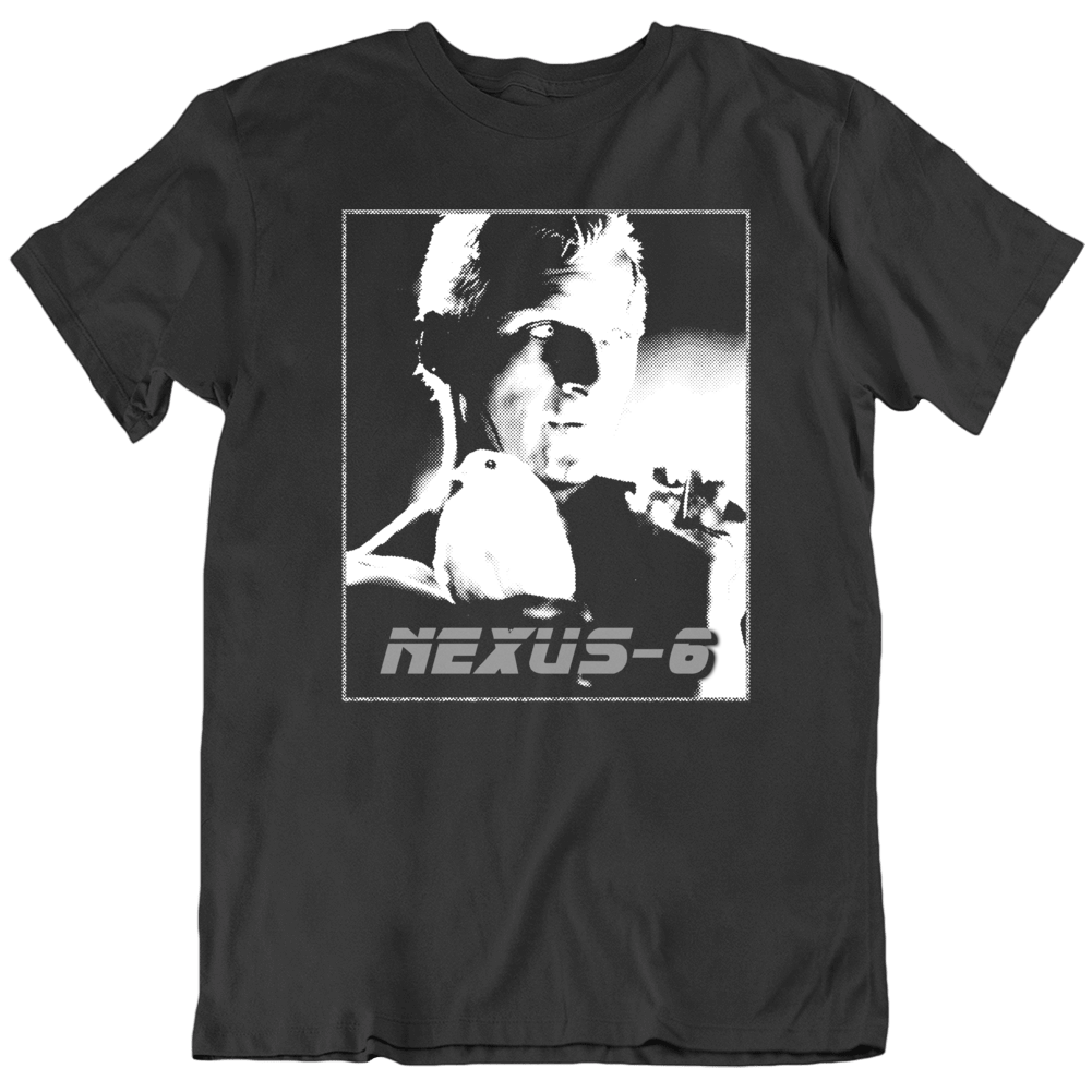 Rutger Hauer Roy Batty Bladerunner Classic Cult Movie Fan T Shirt Rutger Hauer Roy Batty Bladerunner Classic Cult Movie Fan T Shirt