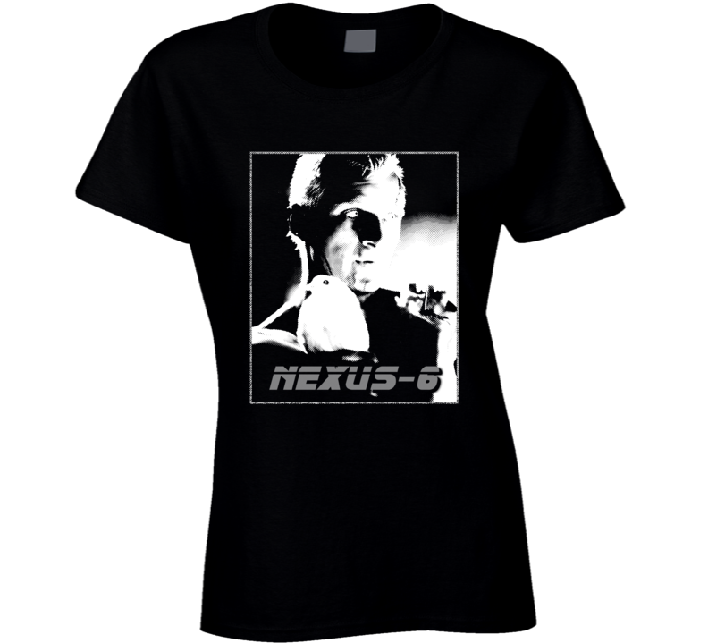Rutger Hauer Roy Batty Bladerunner Classic Cult Movie Fan Ladies T Shirt Rutger Hauer Roy Batty Bladerunner Classic Cult Movie Fan Ladies T Shirt