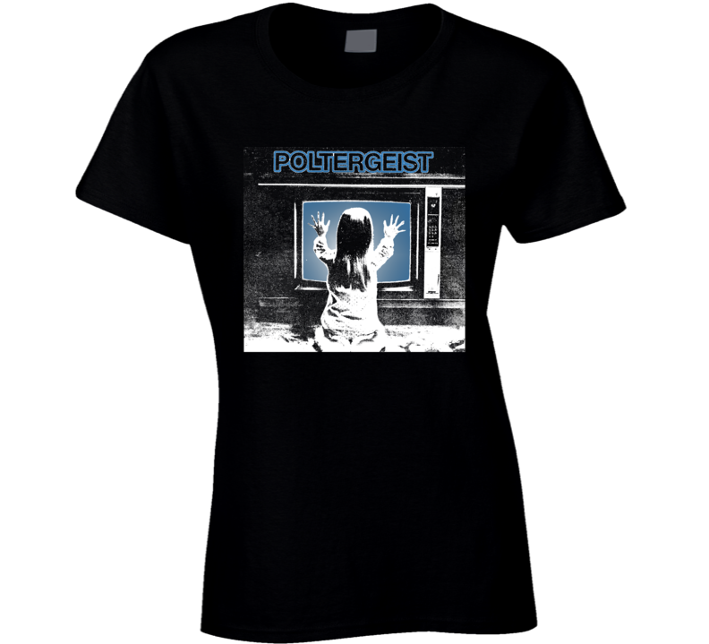 Poltergeist Ghost Classic Cult Horror Movie Ladies T Shirt Poltergeist Ghost Classic Cult Horror Movie Ladies T Shirt
