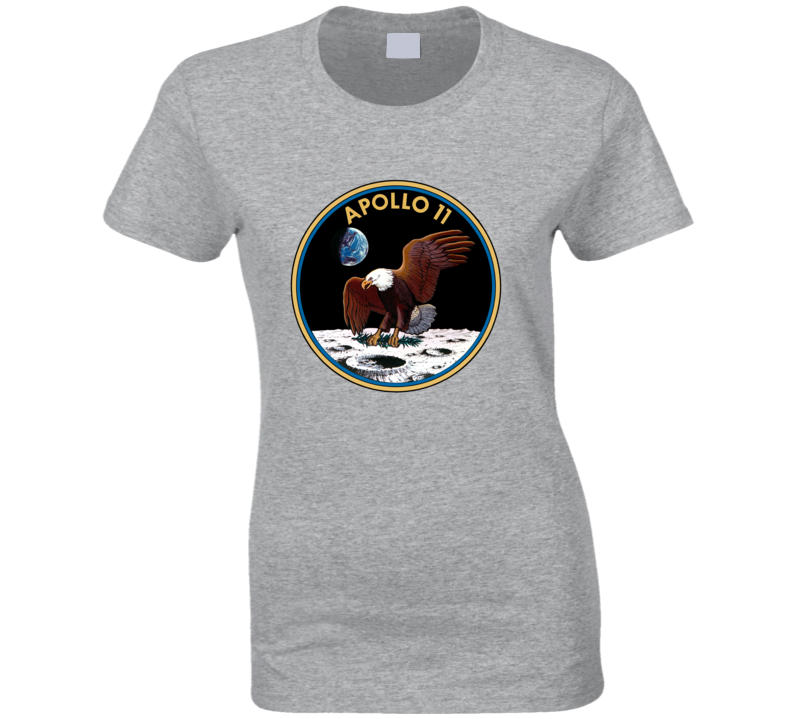 Apollo 11 Nasa Usa Science Space Ladies T Shirt Apollo 11 Nasa Usa Science Space Ladies T Shirt