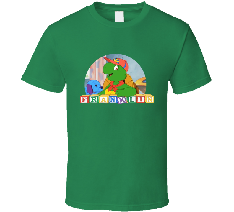 Franklin Turtle Kids Show 90s T Shirt Franklin Turtle Kids Show 90s T Shirt