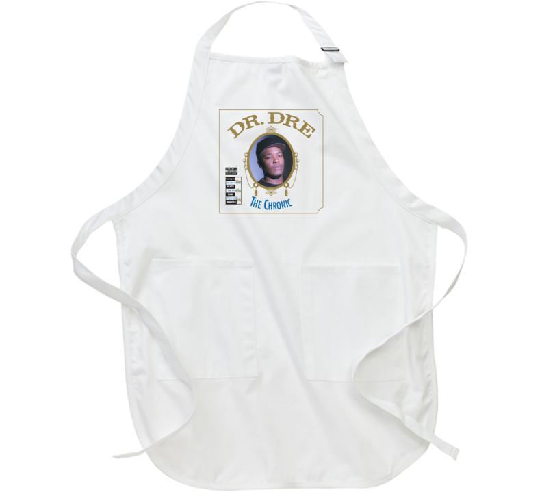 Dr Dre The Chronic 90s Rap Hip Hop West Coast Fan Apron Dr Dre The Chronic 90s Rap Hip Hop West Coast Fan Apron