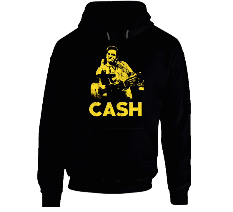 Johnny Cash Finger Country Music Nashville Fan Hoodie Johnny Cash Finger Country Music Nashville Fan Hoodie