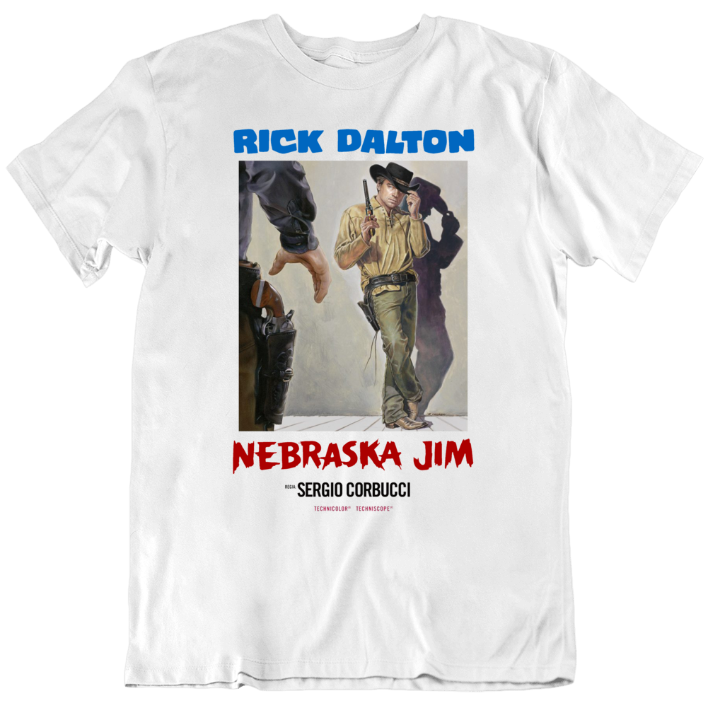 Rick Dalton Nebraska Jim Parody Hollywood Leo T Shirt Rick Dalton Nebraska Jim Parody Hollywood Leo T Shirt