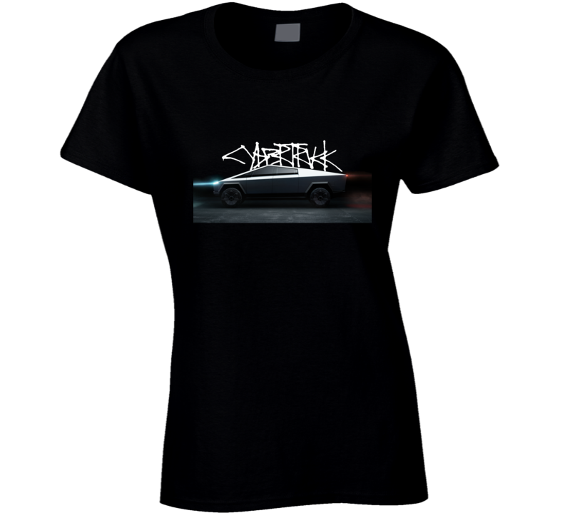 Cybertruck Tesla Pick Up Ladies T Shirt Cybertruck Tesla Pick Up Ladies T Shirt