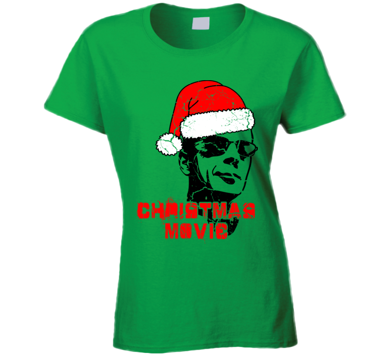 Die Hard Classic Christmas Movie Funny Parody Ladies T Shirt Die Hard Classic Christmas Movie Funny Parody Ladies T Shirt