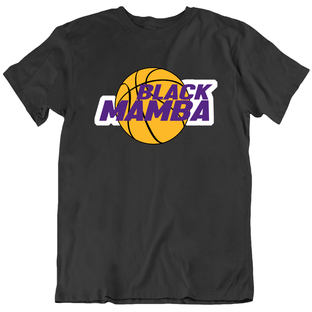 Kobe Bryant Black Mamba Basketball T Shirt Kobe Bryant Black Mamba Basketball T Shirt