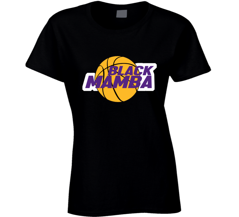 Kobe Bryant Black Mamba Basketball Ladies T Shirt Kobe Bryant Black Mamba Basketball Ladies T Shirt