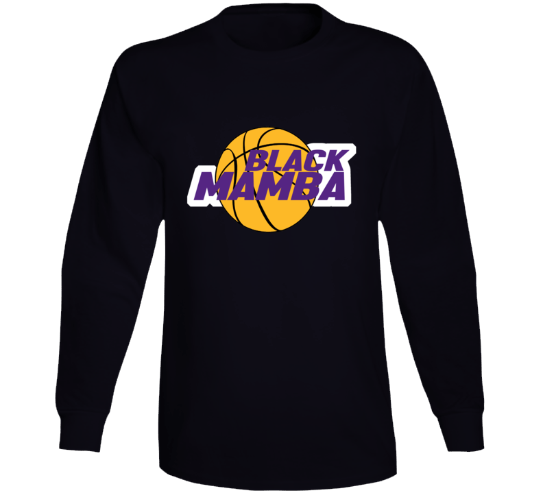 Kobe Bryant Black Mamba Basketball Long Sleeve Kobe Bryant Black Mamba Basketball Long Sleeve
