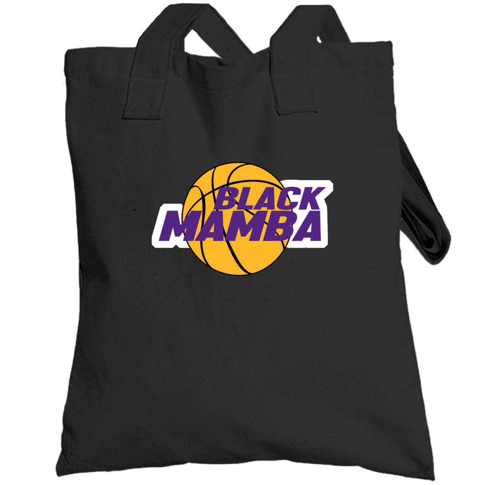 Kobe Bryant Black Mamba Basketball Totebag Kobe Bryant Black Mamba Basketball Totebag