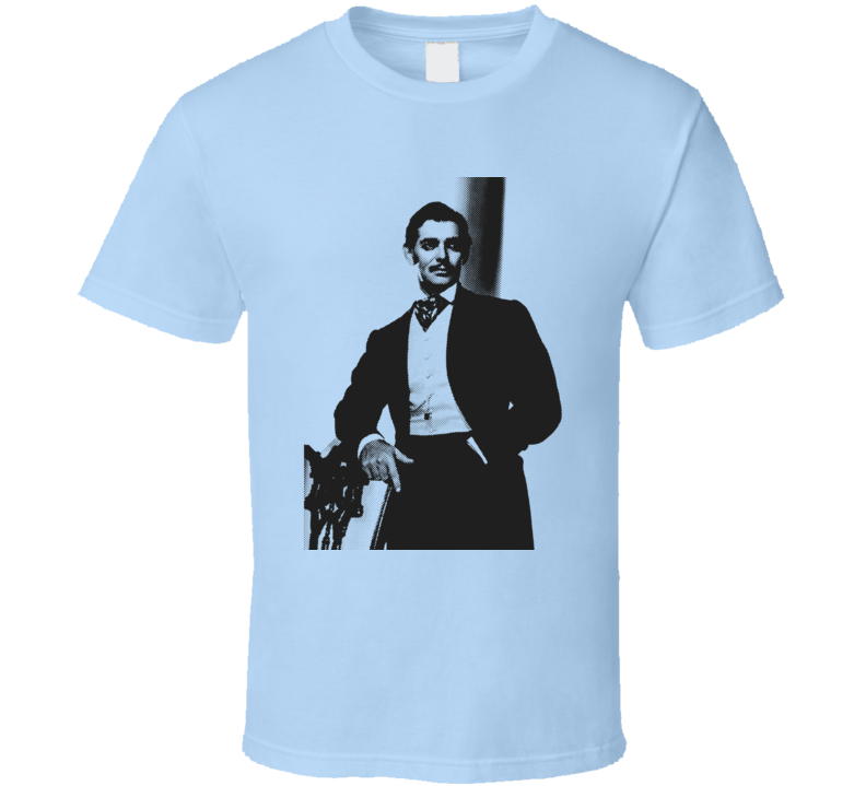 Clark Cable Rhett Butler Gone With The Wind Fan Movie T Shirt Clark Cable Rhett Butler Gone With The Wind Fan Movie T Shirt